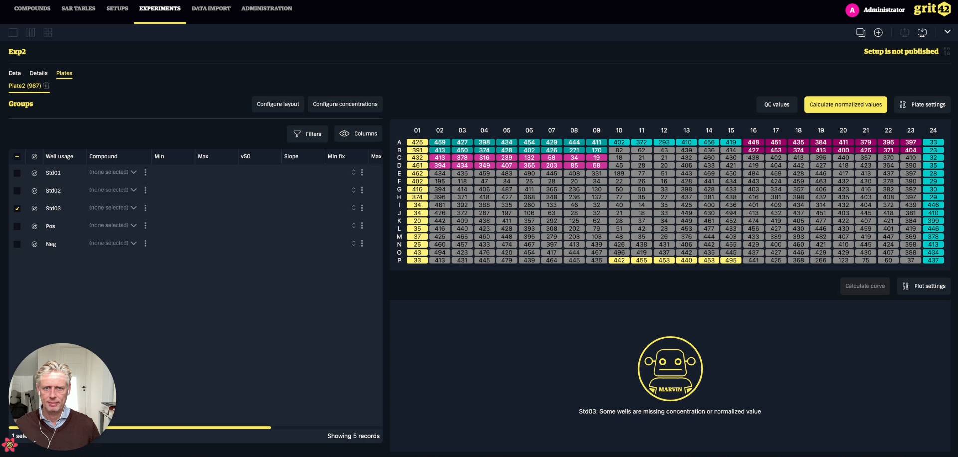Define Your Plate Layout in gritCurveFit